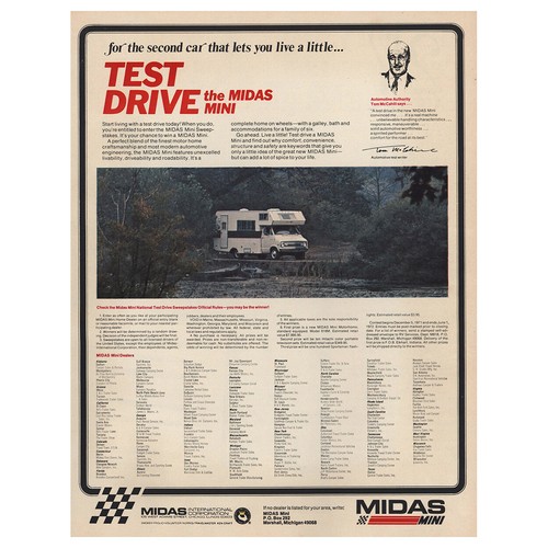 1972 midas mini second car - 1972, mini: