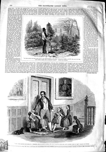 Original old antique - original, print