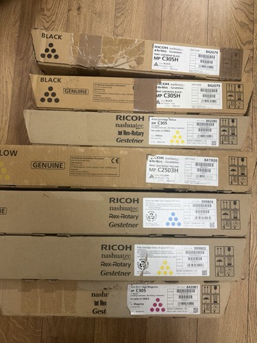 Genuine ricoh toners - genuine,