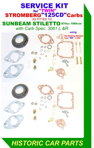 Service kit for twin - service, kit+6k