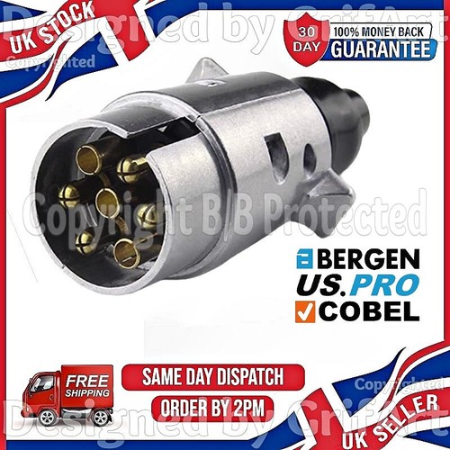 Heavy duty pin 12v - 7,