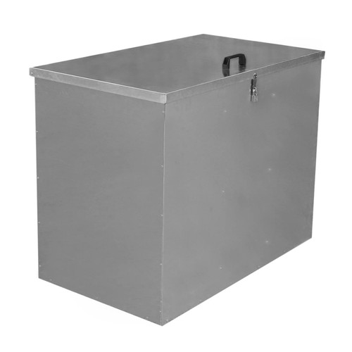 Large 64l galvanised metal - large,