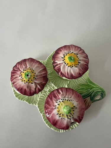 Carlton ware poppy cruet - carlton,