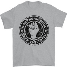 Northern Soul Keeping the Faith Mens T-Shirt 100% Cotton
