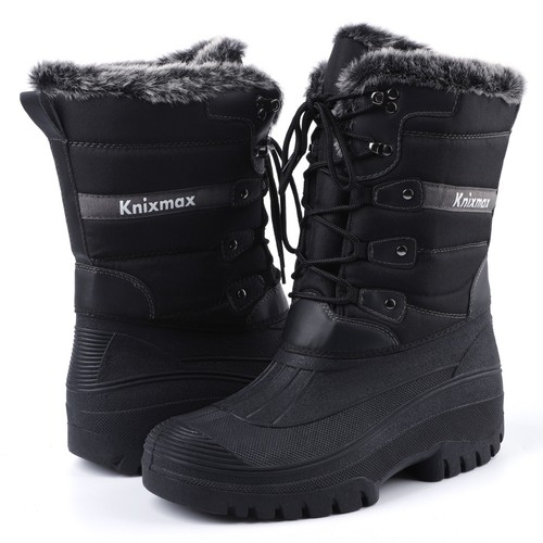 Knixmax women black boot - boot, mid