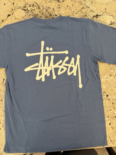 Stüssy men blue graphic - blue,