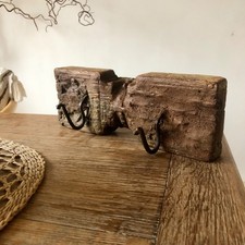 Indian carved antique coat