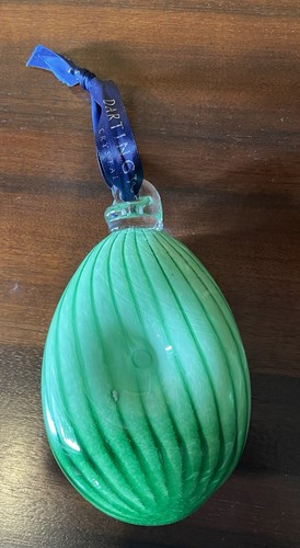 Dartington glass apple green - apple,