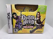 Guitar Hero On Tour Decades inc Grip Controller - No Game - Nintendo DS