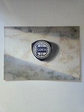 Original Lancia Range Brochure