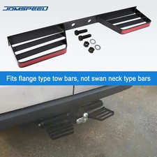 BLACK TWIN REAR TOWBAR STEP