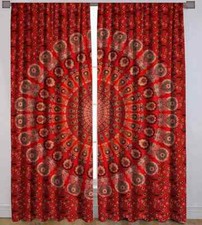 Indian Mandala Curtains Hippie