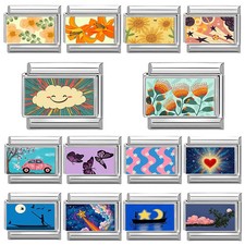 Flower Italian Charms Fits All