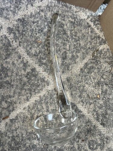 Vintage hand blown - vintage, clear