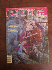 Epic Illustrated #7 - Marvel fantasy magazine - Jim Starlin -  Neal Adams cover