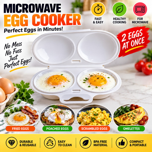 Microwave egg poacher kitchen - egg,