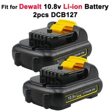 2x For Dewalt 3AH 10.8V Li-ion