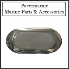 LED 12V Courtesy Chrome Light Boat Cabin Caravan Rv Motor Home