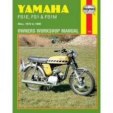 Yamaha FS1/FS1E/FS1M/FS1SE DX/A/DXA 1972-1990 Motorcycle Repair Manual Haynes