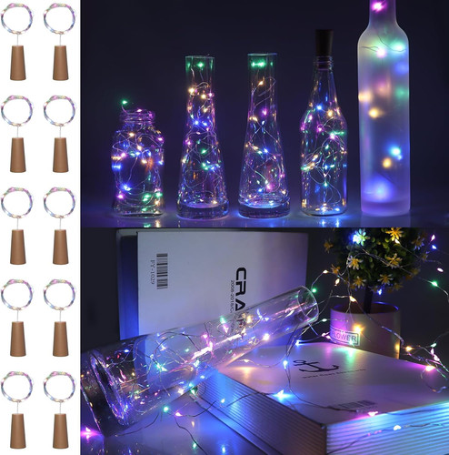 Pack bottle lights with - 10,