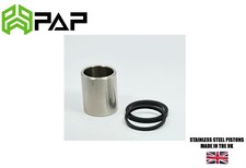 Honda CH250 SPACY 1988 Front Brake caliper Stainless Piston & Seal set