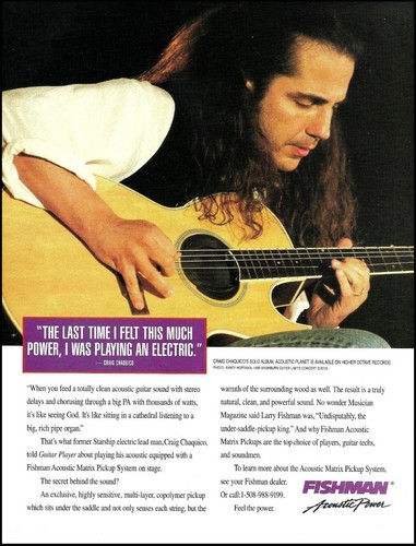 Craig chaquico 1994 - chaquico, washburn