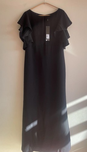 Ossie clark black maxi evening - ossie,
