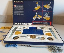 VINTAGE MECCANO SET No.1 WITH BOX & INSTRUCTIONS - VERY GOOD CONDITION