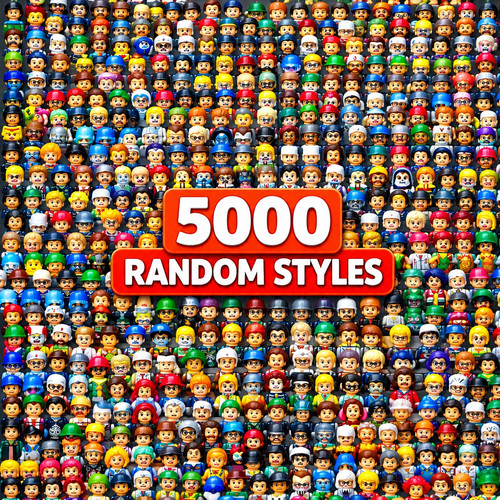40x minifigures bundle job lot - 40x,