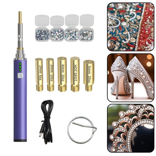 Electric rhinestone applicator - electric,
