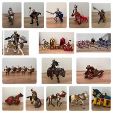 MEDIEVAL HORSES & KNIGHTS Choose Fantasy Toy Figure by Schleich Papo ELC etc