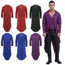UK Men's Steampunk Tailcoat