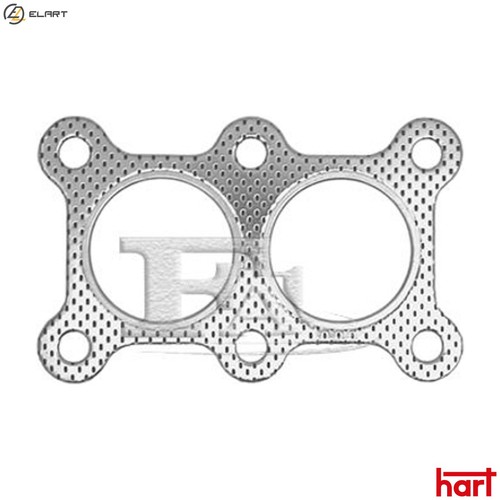 Gasket exhaust pipe - exhaust,
