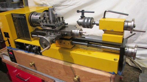 Hobbymat model engineers lathe - model,