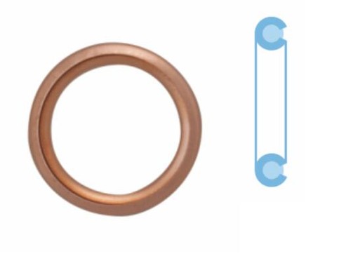 Seal ring oil drain - seal,