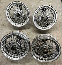Jaguar 15x5 Wire Wheels Set of