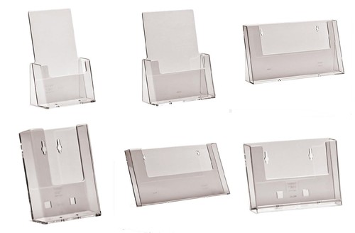 Leaflet holders menu display - holders,