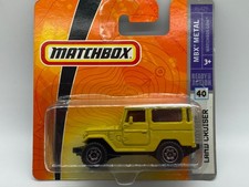 Matchbox '68 Toyota Land Cruiser FJ40 #40 yellow 2009 sealed (First issue)