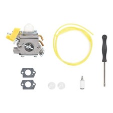 Carburetor Kit with Fuel Filters Gaskets For Ryobi RBC30SET RLT30CET RHT2660DA