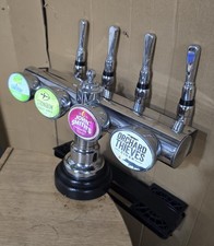 4 Way Beer Pump/ Beer Font / Pub / Bar/ Mancave/Orchard Thieves/John Smith