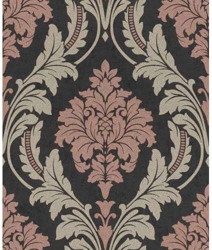 Rasch glam shimmering damask - shimmering,