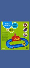 Water Track Set 21 Piece Outdoor Play Boat Sailor Harbour Loading Crane Toy 86cm