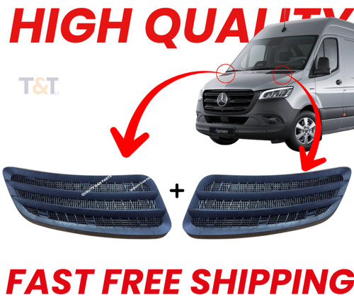 Hood grille vent - grille, trim
