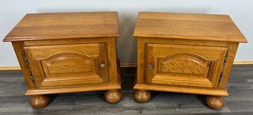 Pair bedside tables - of,