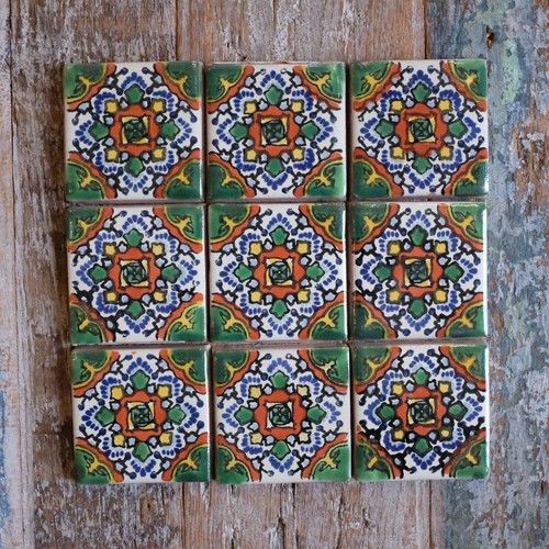 Ceramic mexican tiles - ,