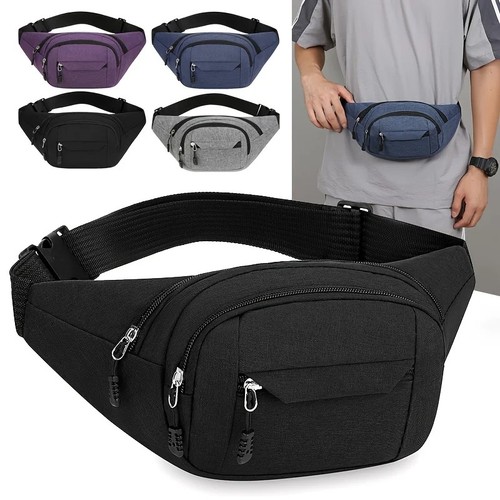 Water resistant large bum bag - water,