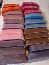  8kg  Candle Wax  DULL Colours and lightly scented