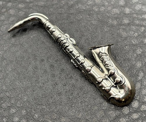 Beau sterling silver saxophone - beau,