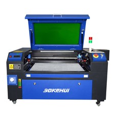 【EN】80W CO2 Laser Engraving Machine Laser Cutting Laser Engraver Cutter 700x500mm