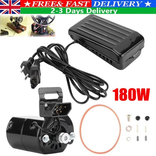 Sewing machine motor with foot - sewing,